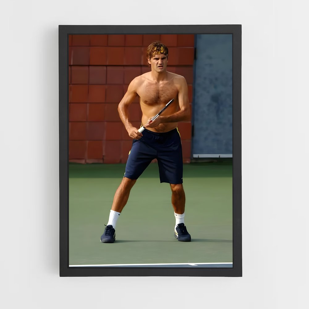 Poster Federer Unleashed – affiche Tennis (vue 2)